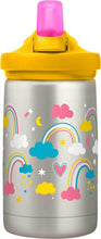 Load image into Gallery viewer, eddy®+ Kids 12 oz Bottle, Insulated Stainless Steel