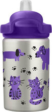 Load image into Gallery viewer, eddy®+ Kids 14 oz Bottle, Stainless Steel Single Wall