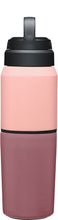 Load image into Gallery viewer, MultiBev 17 oz Bottle / 12 oz cup, Insulated Stainless Steel