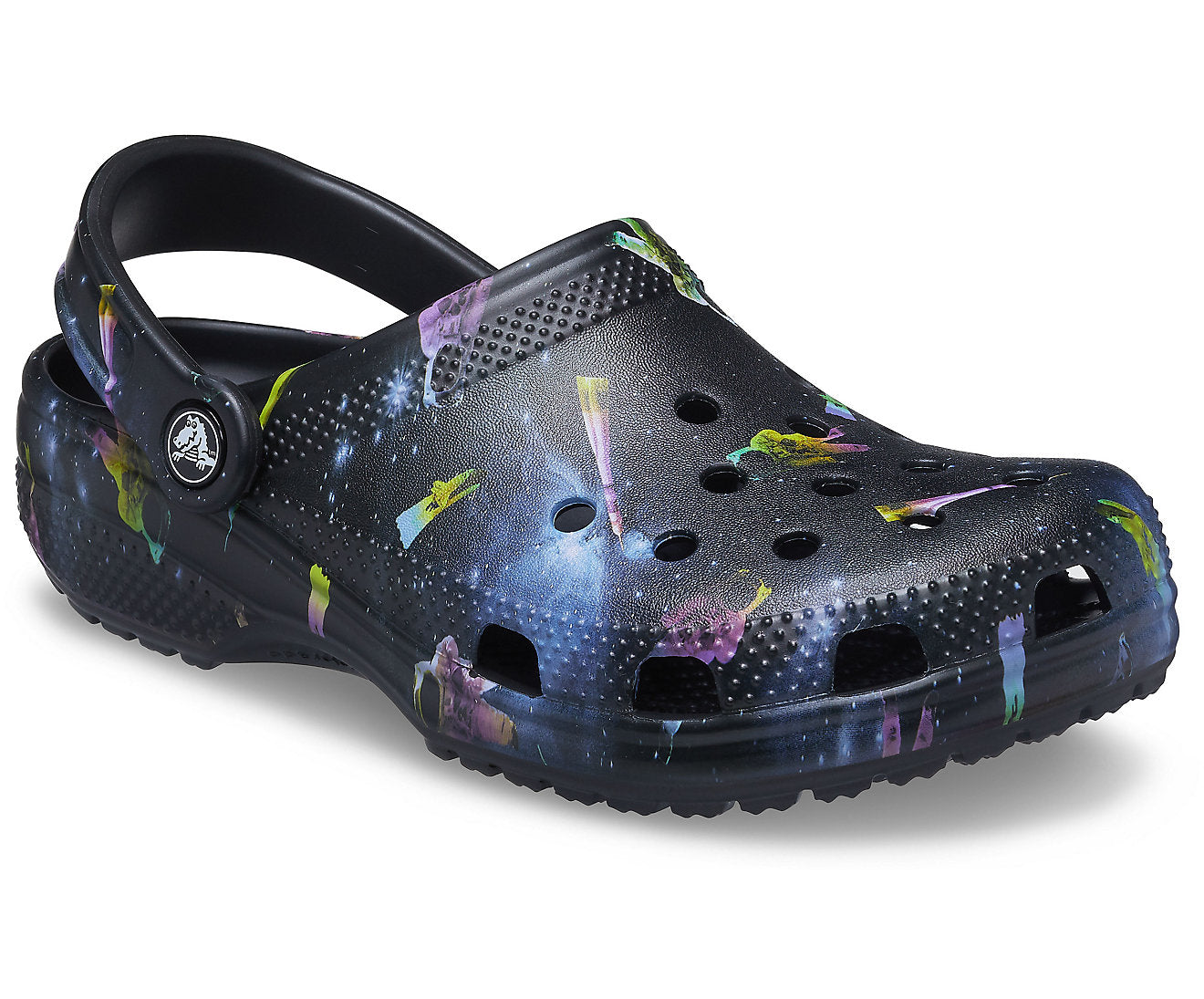 Crocs Classic Out Of This World Clogs Cloud Print Men’s 12 Crocs Kids Classic Out of this World II Clog Clouds Rainbow  main image 3